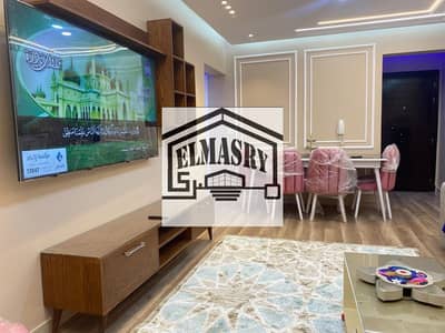 A furnished 89-square-meter apartment with a master bedroom is available for rent in a prime location in Rehab City, New Cairo, Phase 7, First Settlem