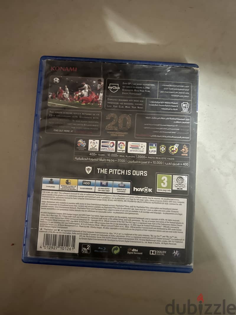 Pes 2016 cd ps4 1