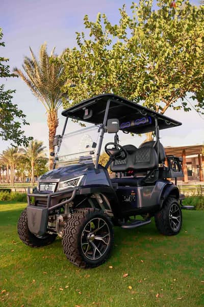 جولف كار الساحل -Golf car blu 4 يطاريه لثيوم