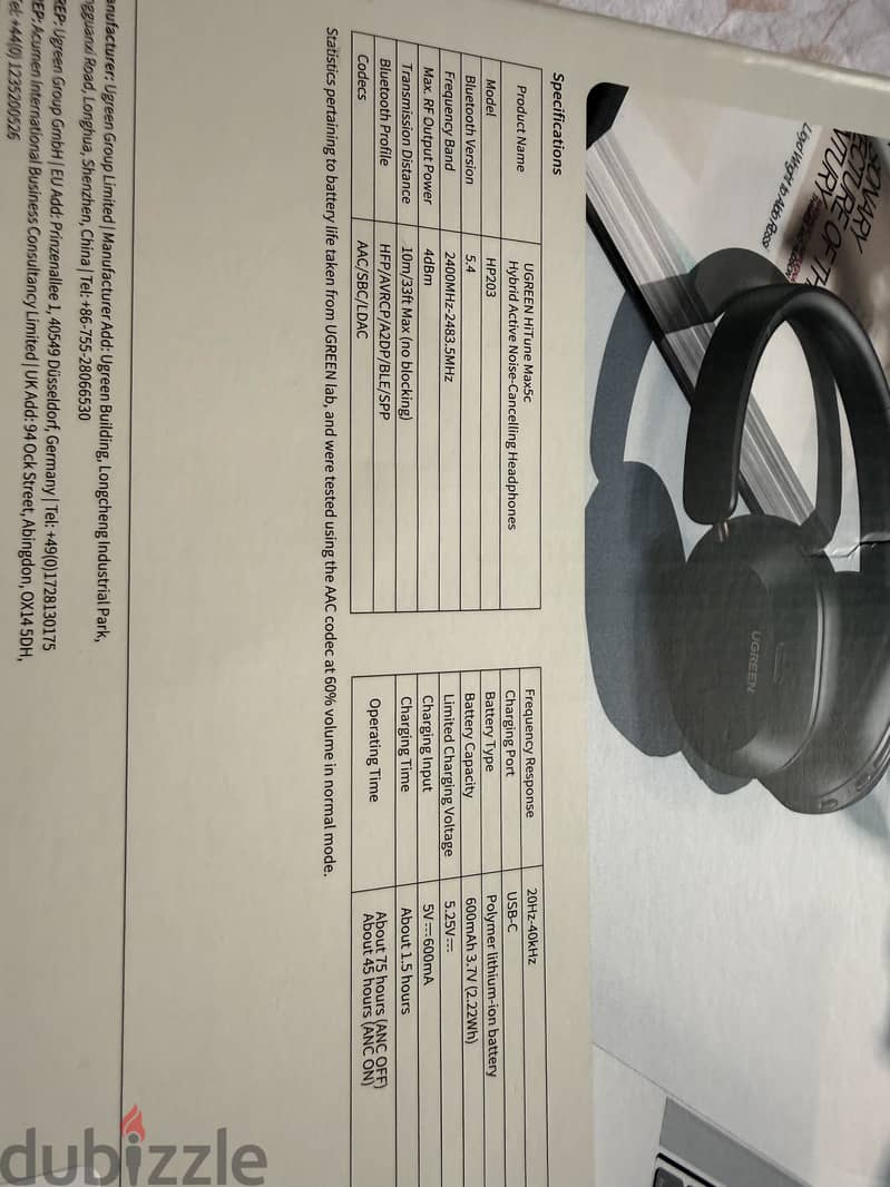 wireless bluetooth headphones hitune max 5C adaptivenoise cancellation 2