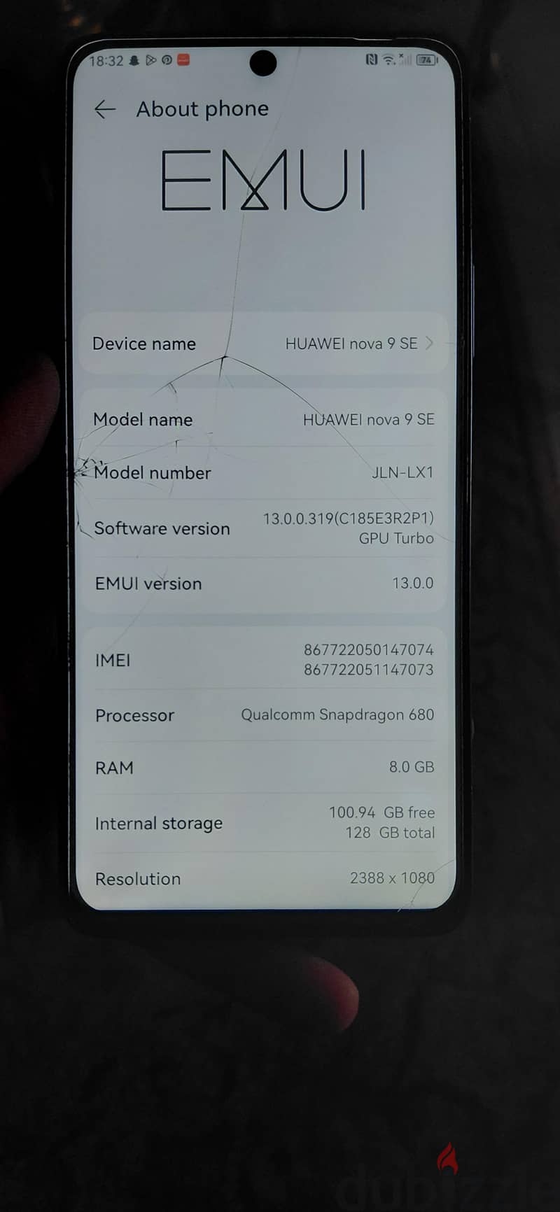 Huawei Nova 9 SE 1