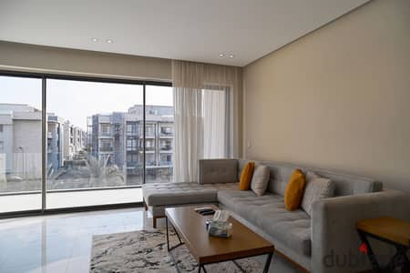 Fully Furnished Apartment For Rent In lake view Residence compound new Cairo prime Location