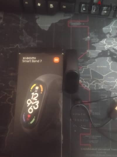 mi band 7 as new  معاها كل حاجه