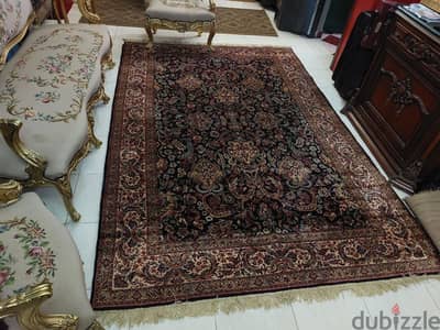 سجادة إيراني KESHAN-SUPER أصلية صوف 100% أنتيك فاخر