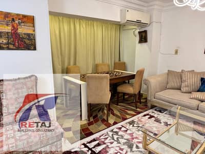 Ultra Super Lux Furnished Apartment for Rent – ​​In a Prime Location on Makram Ebeid Street – Unit Type: Apartment
