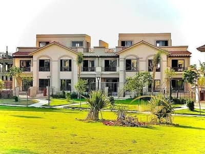 Twin house villa, model F3, for sale in Madinaty VG3, with installments up to the longest payment period, 40 million less than the company price, over
