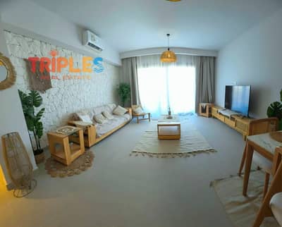 هاسيندا ويست شاليه دور اول مفروش بفرش فاخر للإيجار