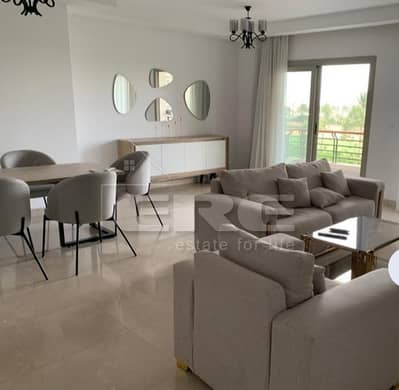 A distinctive furnished 3-bedroom apartment for rent in Uptown Cairo
