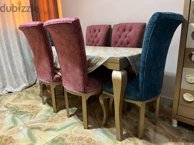 سفرة 6 كراسي