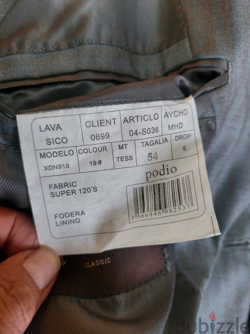 formal suit , Podio brand 2