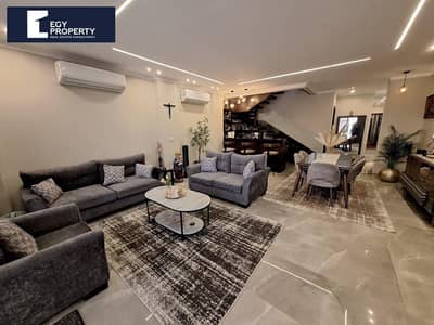 Super lux penthouse for sale in Midtown fifth settlement New Cairo with open view and ready to move