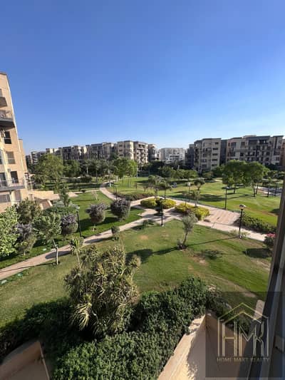 The most beautiful apartment 165 meters for rent in Madinaty B8 group 83 with the largest view of the garden