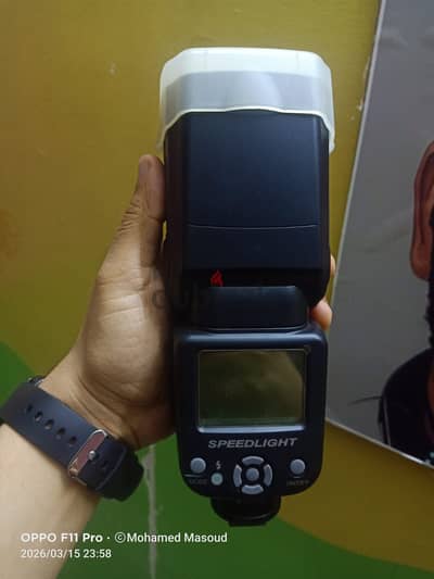 لاش Triopo TR-980N TTL لنيكون | بحالة ممتازة