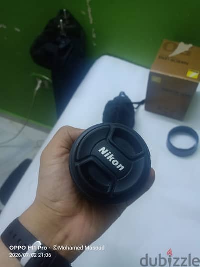 عدسة نيكون Nikon AF-S NIKKOR 50mm f/1.8G أصلية | كسر زيرو بحالة الجديد