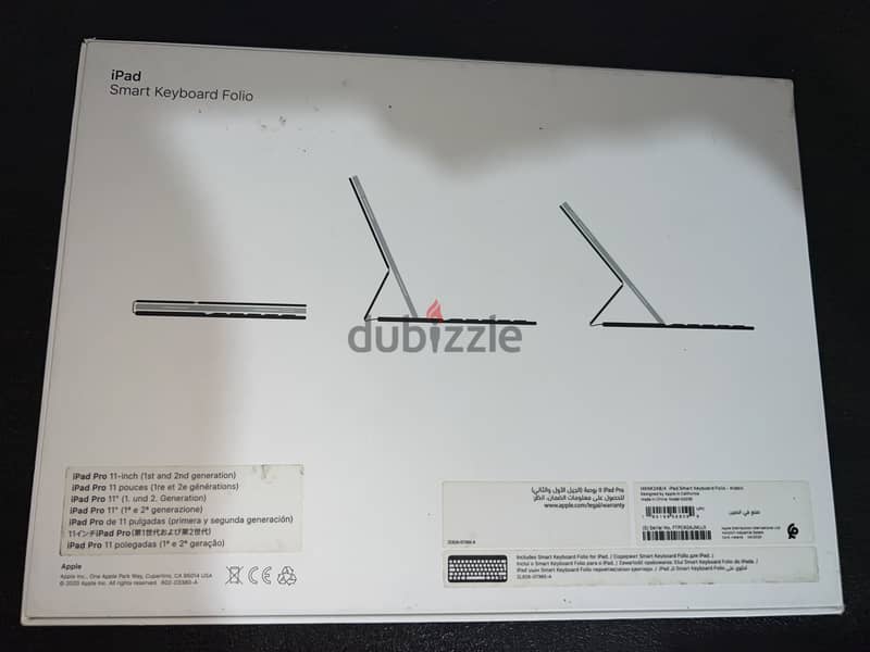 iPad Pro 11 inch keyboard Smart Folio 4