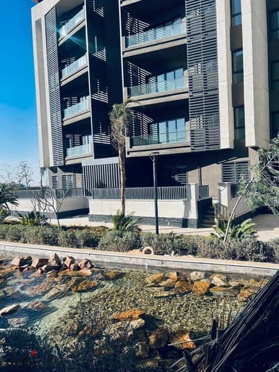 Ground Floor Apartment for Rent in Privado Madinaty | 101m² + 45m² Private Garden | Direct Lagoon View