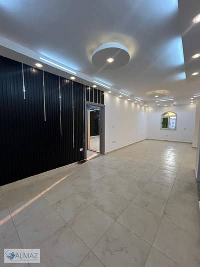 Unfurnished 220 sq m apartment for rent in South Academy, First Settlement, bordered by the Ring Road and Cairo Festival City Mall.