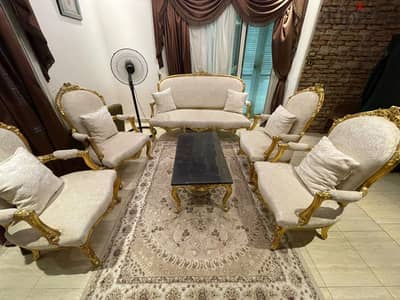 صالون مدهب فاخر