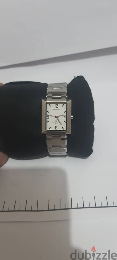 ساعه اورينت يابانى اصلى بزجاج سفاير ORIENT sapphire watch