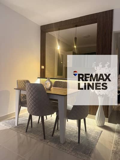 Furnished apartment for rent in Madinaty, first residence, garden view next to services B12