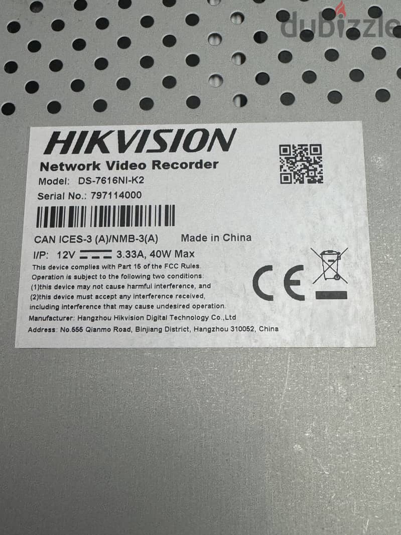 NVR.   Dvr 1