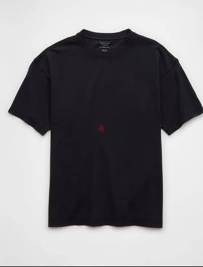 American Eagle Mens Boxy Pique T-Shirt size M