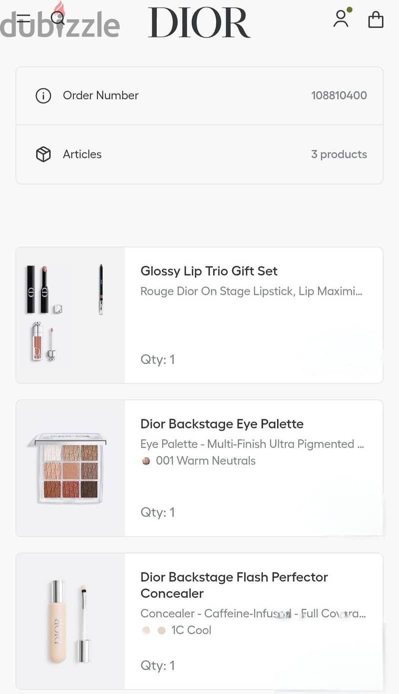 Dior Makeup Bundle 5