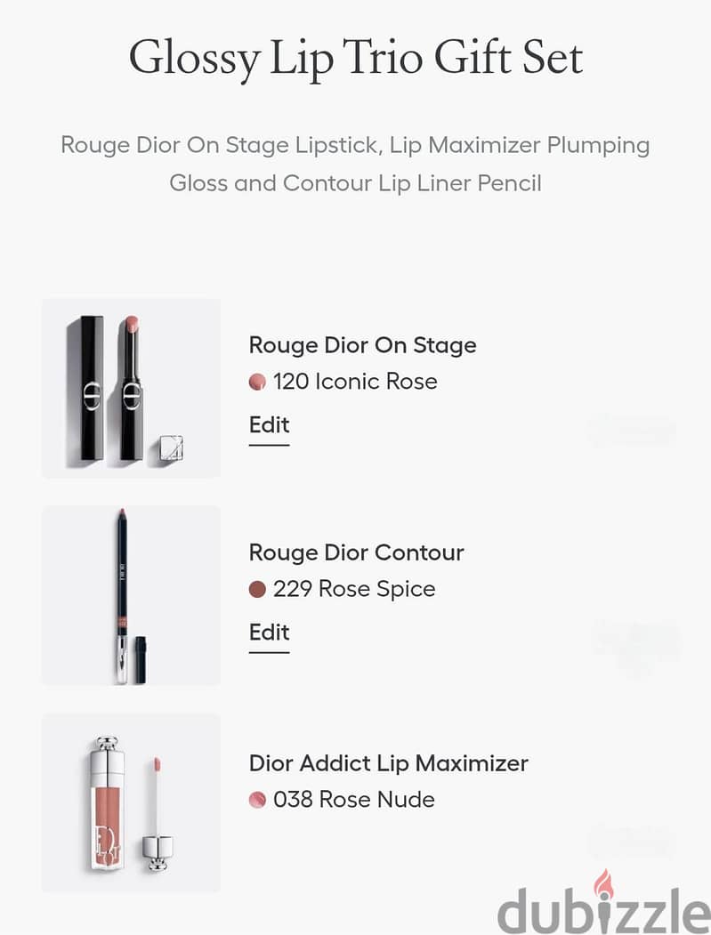 Dior Makeup Bundle 6