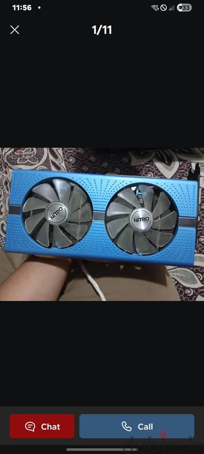 الوحش كارت ال Rx 590 8Gb استعمال شهر بس