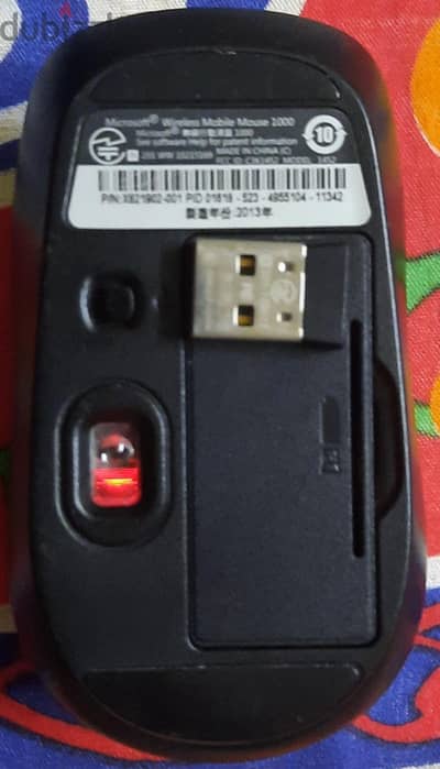 Microsoft Wireless Mobile Mouse 1000 Model 1453