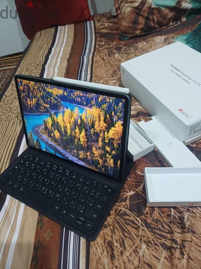 هواوي MatePad 11.5s كسر زيرو بطارية 100% نسخة PaperMatte معاه كل حاجته