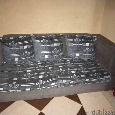 blue sofa
