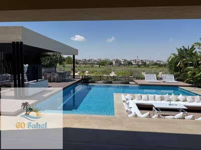 Luxury 5-bedroom villa for rent in Blanca Marassi, North Coast, Sidi Abdel Rahman – steps from the sea, with garden and private pool, direct golf and lagoon view, very prime location / Marassi North Coast.