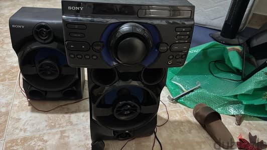 سوني Hi-Fi Mini System من سلسلة Sony MHC (يدعم Bluetooth وUSB وCD)