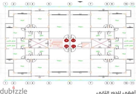 شقة للبيع في مشروع صبا السادس من أكتوبر علي محور البوليفارد