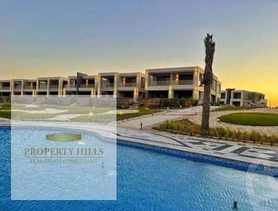 شاليه للبيع في لافيستا باقل من سعر الماركت Sea view متشطب بالكامل في موقع مميز دقايق من سيدي حنيش