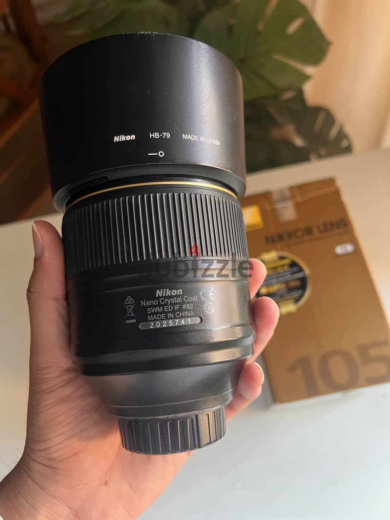 Nikon 105mm f1.4 2