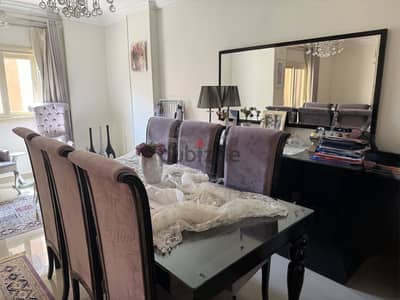 سفرة ٦ كراسي خشب زان  dining table set