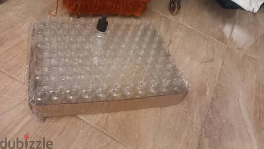 كرتونة زجاجات قطارة 30 مل/30ml شفافة فوارغ (طقم كامل 110 قطعة)
