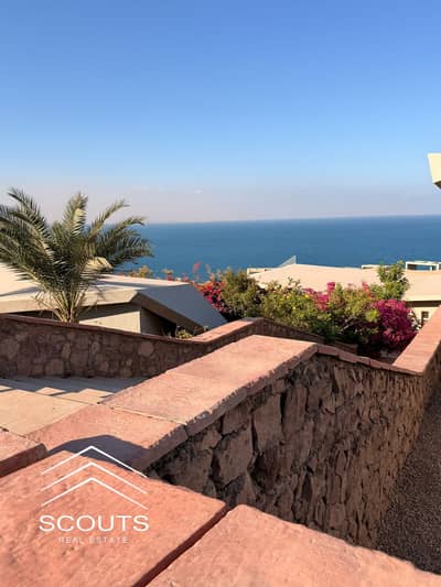 بأقل سعر كاش شاليه للبيع في العين السخنه متشطب بالكامل فيو علي البحر واللاجون في قريه المونت جلاله بجوار بورتو السخنه و لافيستا Ilmonte galala ain