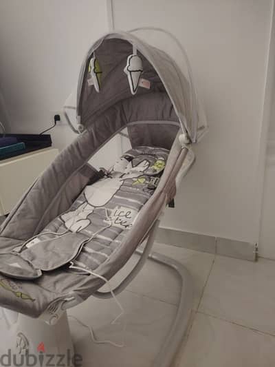 mastela 3 in 1 deluxe multi-functional bouncer