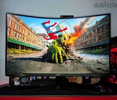 SAMSUNG G5 32 Inch Odyssey  Gaming Monitor 2K 144Hz VA 1ms