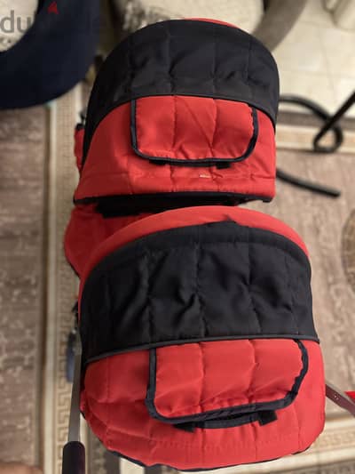 عربيه أطفال توأم (Twin Stroller)