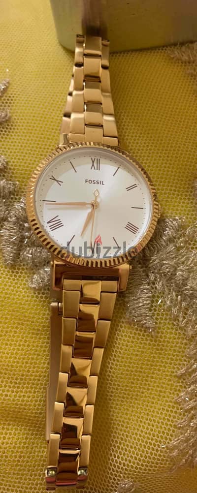 (Fossil Daisy Rose Gold Watch) (ES4791)
