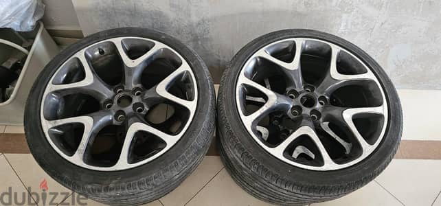 طقم جنط 20 - Gm- OPC اصلي بالكاوتش