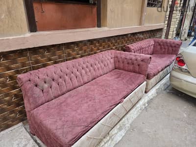 ركنه متعدده الأغراض شازلونج وسرير
