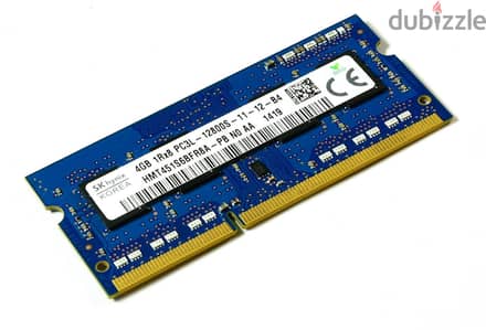 قطعتين رام ddr3 لاب توب
