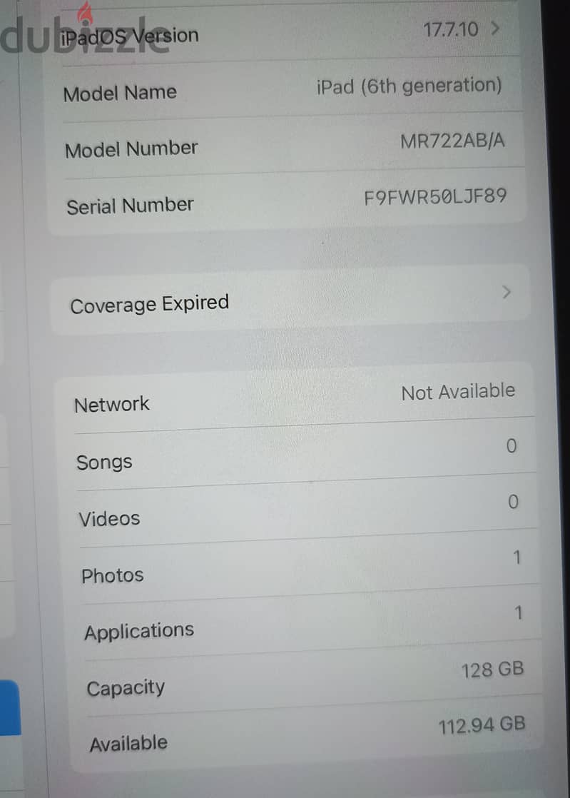 ipad 6th gen 5