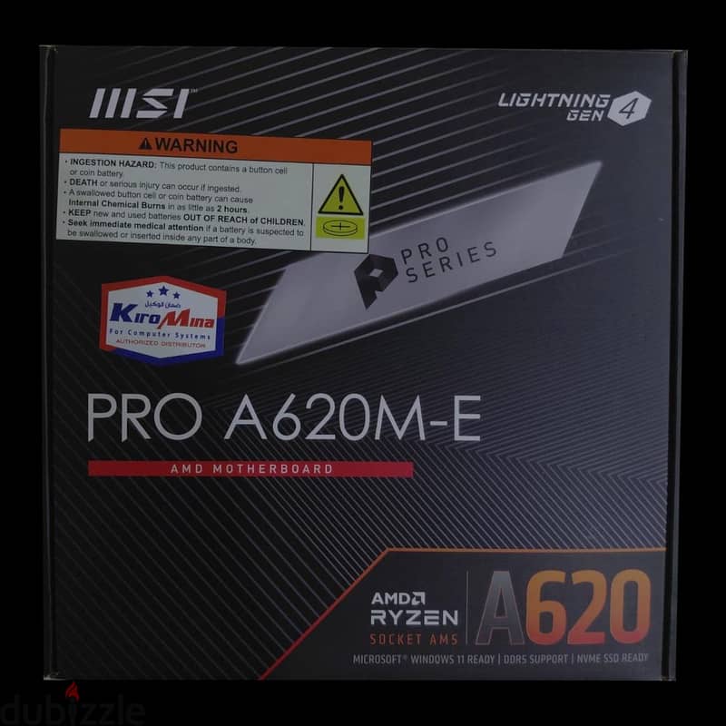 AMD Ryzen 5 8500g, MSI Pro A620M-E 2