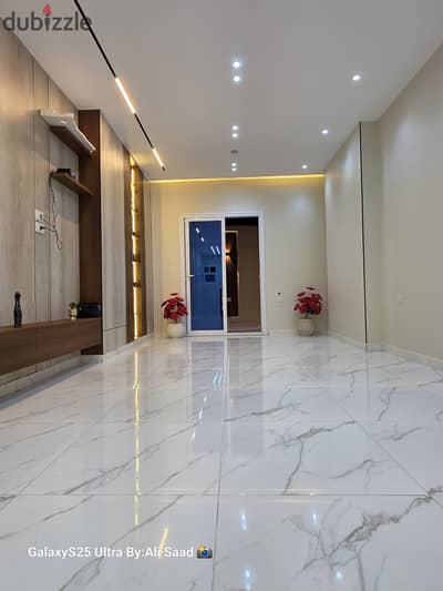 Apartment for sale, ground floor in Al-Haram Gardens, 125 meters, behind, area near the fourth gate